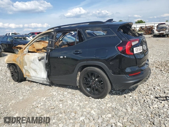 2022 GMC Terrain SLE with VIN 3GKALMEV4NL283153, listed as a Copart auction lot 63816684 with Not provided miles and Salvage title. Bid and sale history available at DreamBid. Image 2.