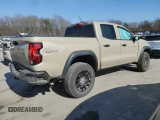 2023 Chevrolet Colorado 4WD Trail Boss with VIN 1GCPTEEK7P1256055, listed as a Copart auction lot 47599195 with Not Provided miles and Salvage Title. Bid and sale history available at carsss.com. Image 3.