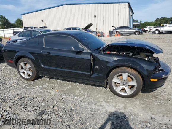 2006 Ford Mustang GT Deluxe with VIN 1ZVHT82H065221716, listed as a Copart auction lot 60331675 with 23,275 mi miles and Salvage title. Bid and sale history available at DreamBid. Image 4.