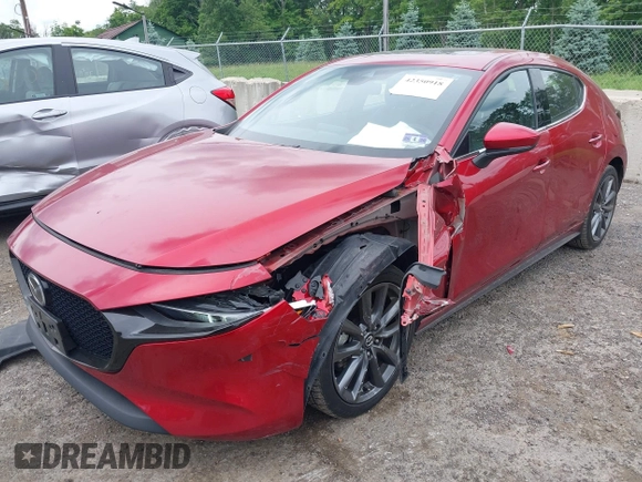 2019 Mazda 3 with VIN JM1BPALM9K1105772, listed as a IAAI auction lot 42350918 with 53,931 mi miles and . Bid and sale history available at DreamBid. Image 6.