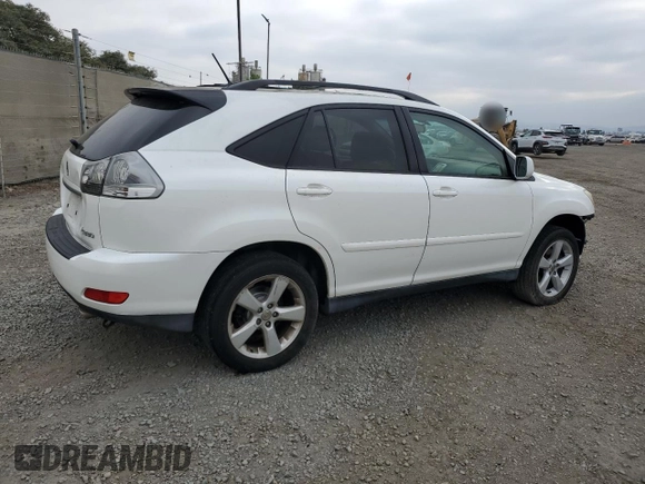 2004 Lexus RX 330 with VIN JTJHA31U040020545, listed as a Copart auction lot 75653044 with 145,716 mi miles and Salvage Title. Bid and sale history available at carsss.com. Image 3.