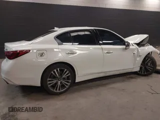2020 Infiniti Q50 3.0t SPORT with VIN JN1EV7AR7LM253846, listed as a IAAI auction lot 41305150 with 45,560 mi miles. Bid and sale history available at carsss.com. Image 4.