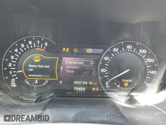 2016 Lincoln MKX Reserve with VIN 2LMTJ8LP8GBL38336, listed as a Copart auction lot 86438854 with 94,327 mi miles and Salvage Title. Bid and sale history available at DreamBid. Image 9.