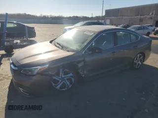 2021 Subaru Legacy Limited XT with VIN 4S3BWGN66M3014471, listed as a Copart auction lot 49487915 with 20,235 mi miles and Salvage Title. Bid and sale history available at DreamBid. Image 1.
