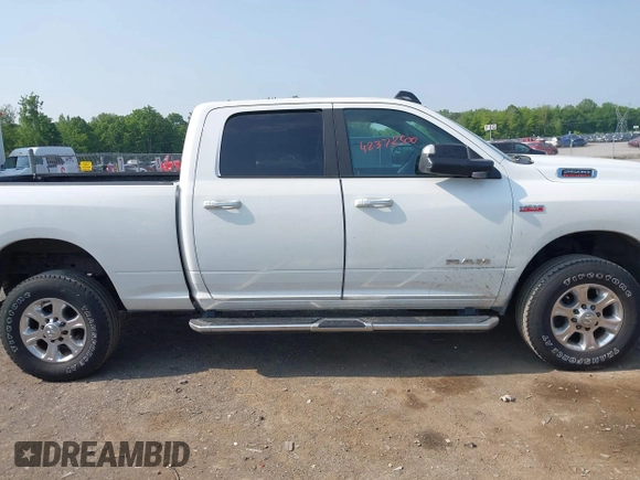 2019 Ram 2500 Big Horn with VIN 3C6UR5DJ1KG570506, listed as a IAAI auction lot 42372500 with 76,161 mi miles and . Bid and sale history available at DreamBid. Image 13.