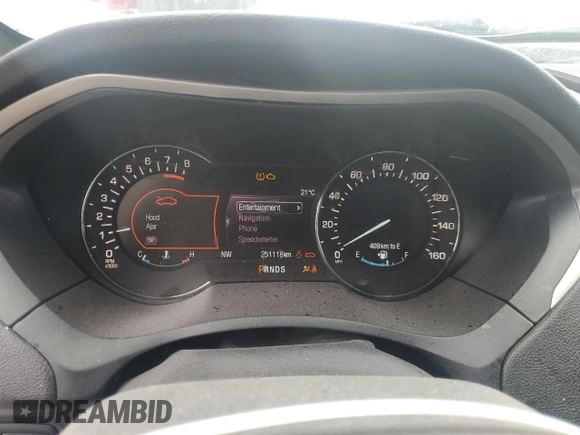2017 Lincoln MKZ Select with VIN 3LN6L5D99HR608646, listed as a Copart auction lot 53674355 with 251,118 mi miles and Clean title. Bid and sale history available at DreamBid. Image 9.