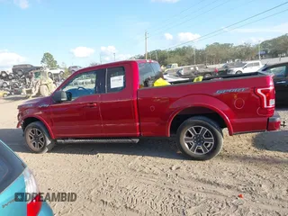 2017 Ford F-150 XL with VIN 1FTEX1CF6HFA57562, listed as a IAAI auction lot 41131686 with 80,985 mi miles. Bid and sale history available at carsss.com. Image 14.