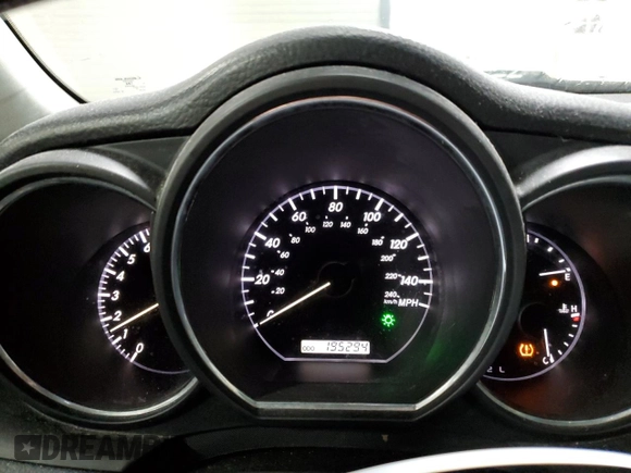 2009 Lexus RX 350 with VIN 2T2HK31U89C110907, listed as a Copart auction lot 50955995 with 195,294 mi miles and Salvage Title. Bid and sale history available at DreamBid. Image 9.