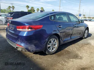2018 Kia Optima LX with VIN 5XXGT4L35JG232872, listed as a Copart auction lot 54874605 with 69,876 mi miles and Salvage Title. Bid and sale history available at DreamBid. Image 3.