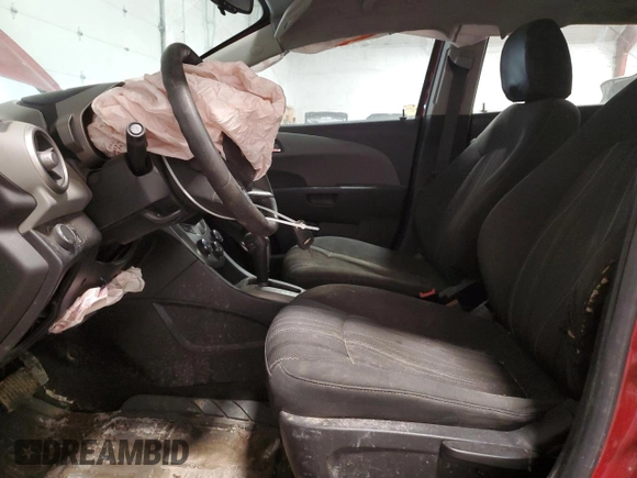2016 Chevrolet Sonic LT with VIN 1G1JC6SG0G4177586, listed as a Copart auction lot 48156205 with 222,063 mi miles and Salvage Title. Bid and sale history available at carsss.com. Image 7.