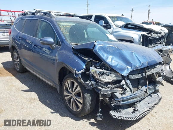 2020 Subaru Ascent Limited with VIN 4S4WMAPDXL3431165, listed as a IAAI auction lot 41933003 with 60,121 mi miles and . Bid and sale history available at DreamBid. Image 1.