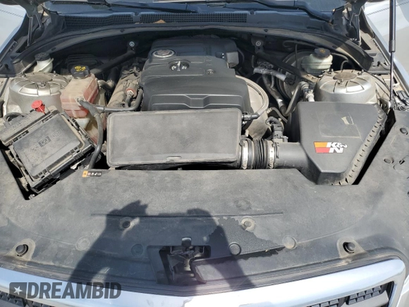 2013 Cadillac ATS with VIN 1G6AA5RA4D0179257, listed as a Copart auction lot 54173405 with 197,717 mi miles and Salvage title. Bid and sale history available at DreamBid. Image 11.