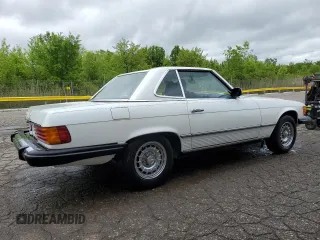 1979 Mercedes-Benz SL with VIN 10704412051276, listed as a Copart auction lot 58228725 with 163,621 mi miles and Clean title. Bid and sale history available at DreamBid. Image 3.