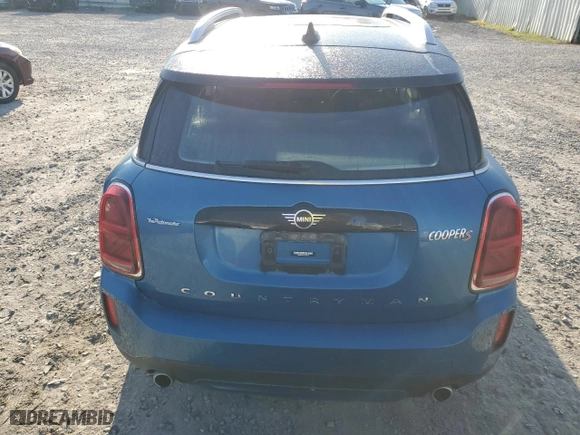 2022 MINI Countryman Cooper S with VIN WMZ83BR05N3N95507, listed as a Copart auction lot 76240614 with 23,900 mi miles and Salvage Title. Bid and sale history available at carsss.com. Image 6.