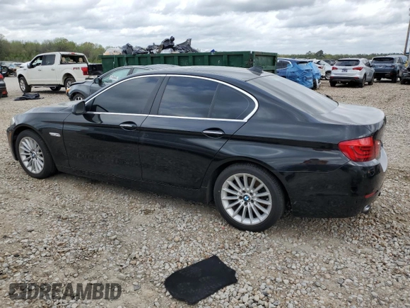2011 BMW 5 Series 535i with VIN WBAFR7C50BC606025, listed as a Copart auction lot 50393085 with 251,249 mi miles and Salvage Title. Bid and sale history available at carsss.com. Image 2.