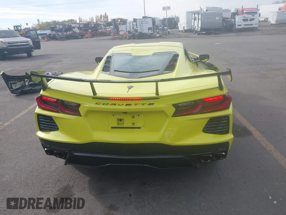 2022 Chevrolet Corvette 1LT with VIN 1G1YA2D46N5114399, listed as a IAAI auction lot 40873216 with 8,157 mi miles and . Bid and sale history available at DreamBid. Image 17.