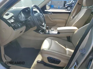 2015 BMW X3 xDrive28i with VIN 5UXWX9C50F0D46867, listed as a Copart auction lot 54896695 with 139,798 mi miles and Salvage Title. Bid and sale history available at DreamBid. Image 7.