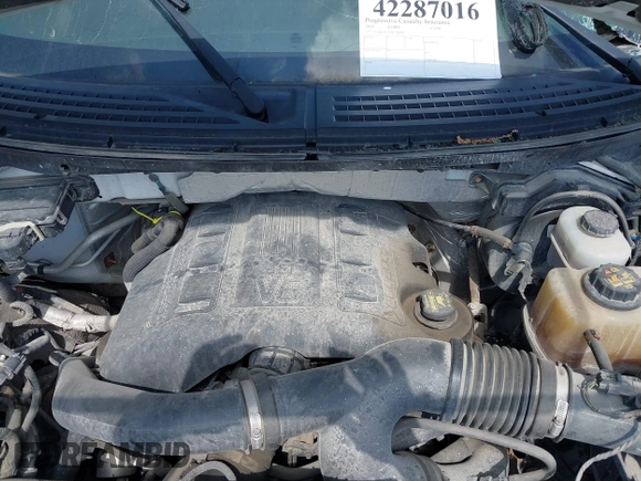 2013 Ford F-150 XL with VIN 1FTFW1ETXDFA48643, listed as a IAAI auction lot 42287016 with Not provided miles and . Bid and sale history available at DreamBid. Image 10.