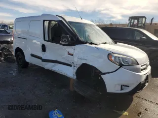 2016 Ram ProMaster City Cargo Tradesman SLT with VIN ZFBERFBT1G6A98944, listed as a Copart auction lot 46685325 with 114,131 mi miles and Salvage Title. Bid and sale history available at DreamBid. Image 4.