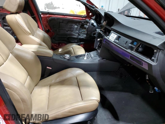 2008 BMW 3 Series M3 with VIN WBSVA93558E215296, listed as a Copart auction lot 81343534 with Not provided miles and Clean title. Bid and sale history available at DreamBid. Image 7.