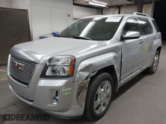 2015 GMC Terrain Denali with VIN 2GKFLUE33F6353946, listed as a IAAI auction lot 41550062 with 79,244 mi miles. Bid and sale history available at carsss.com. Image 17.