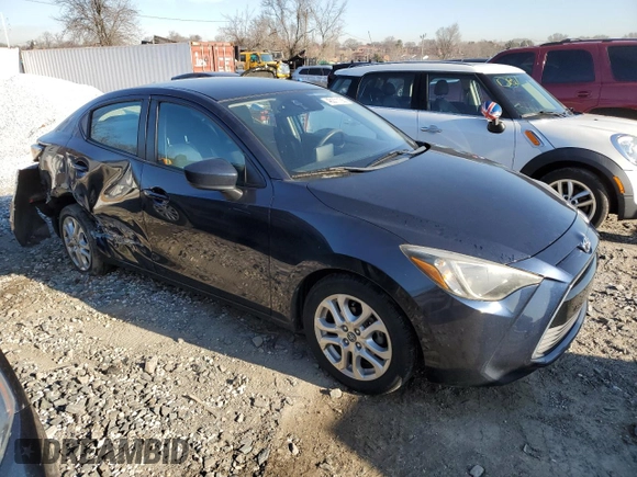 2018 Toyota Yaris with VIN 3MYDLBYV2JY322135, listed as a Copart auction lot 46371135 with 96,837 mi miles and Salvage Title. Bid and sale history available at DreamBid. Image 4.