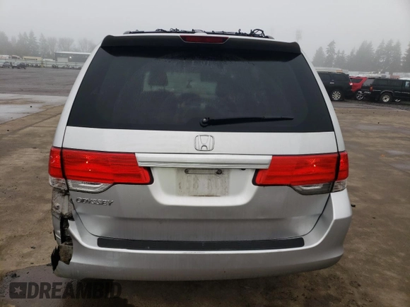 2010 Honda Odyssey EX-L with VIN 5FNRL3H78AB110573, listed as a Copart auction lot 46325085 with 161,543 mi miles and Salvage Title. Bid and sale history available at carsss.com. Image 6.