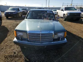 1989 Mercedes-Benz 420 420SEL with VIN WDBCA35EXKA489275, listed as a Copart auction lot 81286284 with 154,137 mi miles and Clean Title. Bid and sale history available at carsss.com. Image 5.