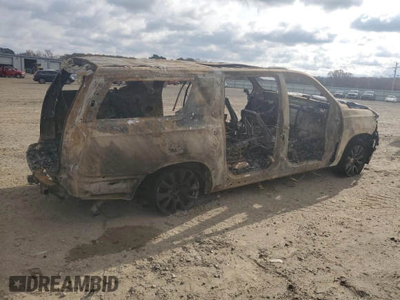 2023 Chevrolet Suburban LT z VIN 1GNSKCKD4PR201563, wystawiony jako Copart lot #81690654 z przebiegiem Nie podano mil oraz Szkoda całkowita • Salvage title. Historia ofert i sprzedaży dostępna na DreamBid. Obrazek 3.