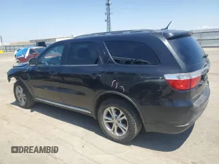2013 Dodge Durango SXT with VIN 1C4RDHAG7DC692378, listed as a Copart auction lot 55125935 with 123,097 mi miles and Salvage title. Bid and sale history available at DreamBid. Image 2.