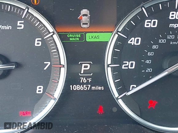 2017 Acura TLX V6 w/Technology Pkg with VIN 19UUB2F57HA001406, listed as a IAAI auction lot 42389634 with 108,657 mi miles and . Bid and sale history available at DreamBid. Image 15.