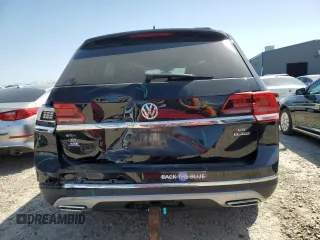 2019 Volkswagen Atlas SEL with VIN 1V2MR2CA1KC558169, listed as a Copart auction lot 53839925 with 95,852 mi miles and Salvage title. Bid and sale history available at DreamBid. Image 6.