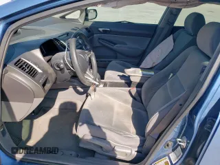 2011 Honda Civic LX with VIN 19XFA1F55BE039256, listed as a Copart auction lot 52172775 with 138,188 mi miles and Salvage Title. Bid and sale history available at DreamBid. Image 7.