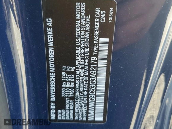 2016 MINI Convertible S с VIN WMWWG9C53G3A92179, выставлен на аукционе Copart как лот 75709174 с пробегом 73 290 миль миль и Списание • Salvage title. История ставок и продаж доступна на DreamBid. Изображение 12.
