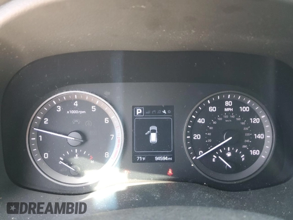 2018 Hyundai Tucson SEL z VIN KM8J3CA42JU673747, wystawiony jako Copart lot #53811035 z przebiegiem 94 594 mil mil oraz Szkoda całkowita • Salvage title. Historia ofert i sprzedaży dostępna na DreamBid. Obrazek 9.