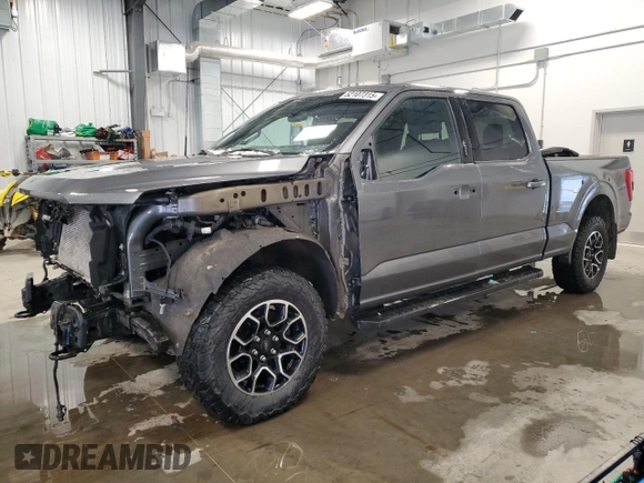 2022 Ford F-150 XL with VIN 1FTFW1E50NFB68972, listed as a Copart auction lot 52107315 with 101,769 mi miles and Clean Title. Bid and sale history available at DreamBid. Image 1.