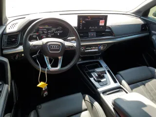 2023 Audi Q5 Sportback S line Prestige with VIN WA16AAFYXP2017035, listed as a Copart auction lot 58256284 with 13,270 mi miles and Salvage title. Bid and sale history available at DreamBid. Image 8.