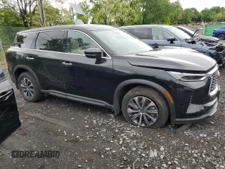 2024 Infiniti QX60 Pure с VIN 5N1DL1ESXRC353135, выставлен на аукционе Copart как лот 58322685 с пробегом 9 822 миль миль и Списание • Salvage title. История ставок и продаж доступна на DreamBid. Изображение 4.