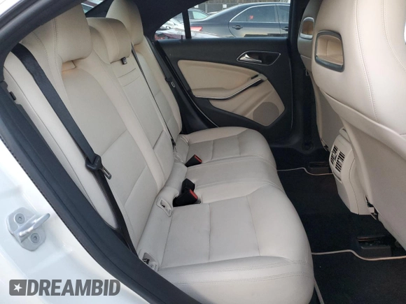 2017 Mercedes-Benz CLA 250 with VIN WDDSJ4GB1HN420861, listed as a Copart auction lot 83458394 with 65,845 mi miles and Salvage Title. Bid and sale history available at DreamBid. Image 10.
