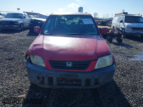 2000 Honda CR-V EX with VIN JHLRD1863YC051709, listed as a IAAI auction lot 41678500 with 197,313 mi miles. Bid and sale history available at carsss.com. Image 12.