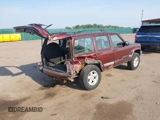 2000 Jeep Cherokee with VIN 1J4FF48S8YL222764, listed as a IAAI auction lot 42365593 with 199,952 mi miles and . Bid and sale history available at DreamBid. Image 4.
