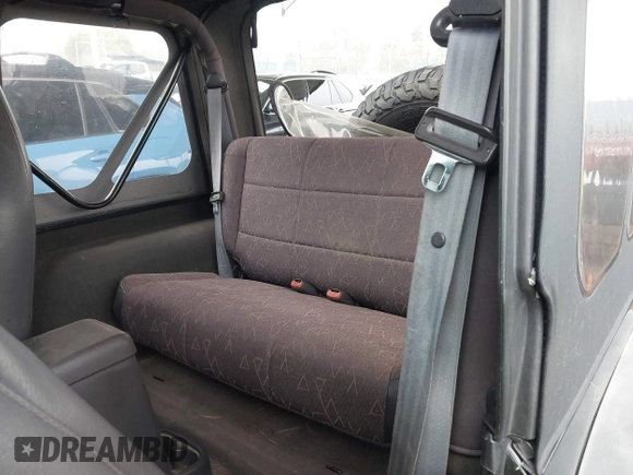 2002 Jeep Wrangler Sport with VIN 1J4FA49S02P705470, listed as a IAAI auction lot 42477770 with 59,395 mi miles and . Bid and sale history available at DreamBid. Image 8.