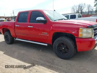 2009 Chevrolet Silverado 1500 LT with VIN 3GCEC23C59G176730, listed as a IAAI auction lot 41836196 with 156,865 mi miles. Bid and sale history available at carsss.com. Image 1.