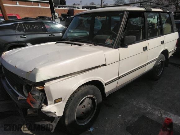 1991 Land Rover Range Rover with VIN SALHV1243MA605889, listed as a IAAI auction lot 41728970 with Not Provided miles and . Bid and sale history available at DreamBid. Image 2.
