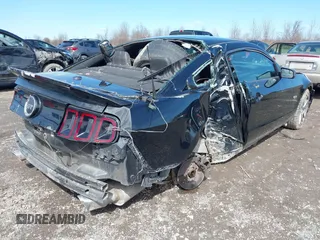2014 Ford Mustang GT with VIN 1ZVBP8CF3E5201000, listed as a IAAI auction lot 41957394 with 73,473 mi miles and . Bid and sale history available at DreamBid. Image 4.