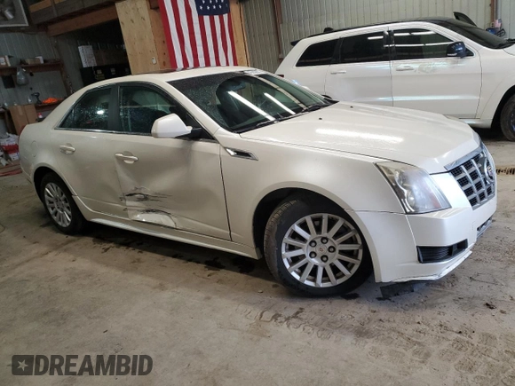 2013 Cadillac CTS Luxury with VIN 1G6DG5E5XD0111565, listed as a Copart auction lot 49909955 with 55,431 mi miles and Salvage Title. Bid and sale history available at carsss.com. Image 4.
