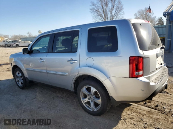 2013 Honda Pilot EX-L with VIN 5FNYF4H57DB055495, listed as a Copart auction lot 84903574 with 118,498 mi miles and Salvage Title. Bid and sale history available at DreamBid. Image 2.