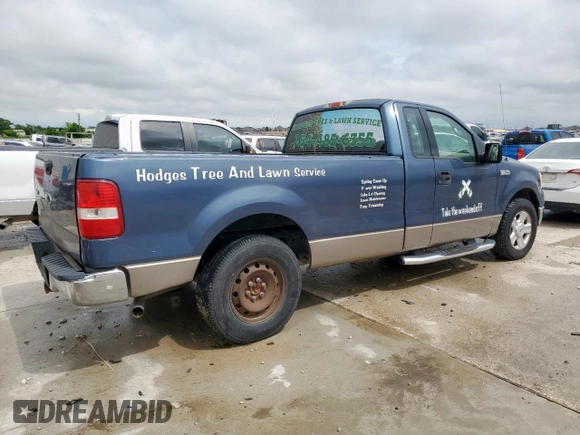 2004 Ford F-150 XL with VIN 1FTPF125X4NB36530, listed as a Copart auction lot 54980485 with 170,853 mi miles and Clean title. Bid and sale history available at DreamBid. Image 3.