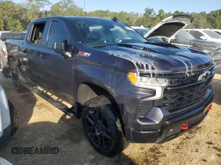 2022 Chevrolet Silverado 1500 LT Trail Boss with VIN 3GCUDFET4NG616850, listed as a Copart auction lot 74491364 with 20,386 mi miles and Non Repairable. Bid and sale history available at DreamBid. Image 4.