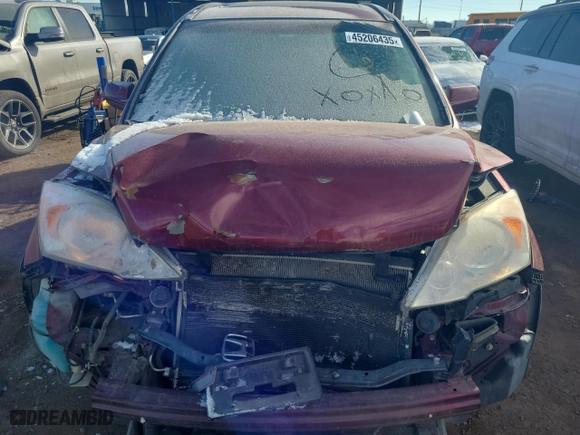 2011 Honda CR-V EX-L with VIN JHLRE4H7XBC025543, listed as a Copart auction lot 45206435 with 237,623 mi miles and Salvage Title. Bid and sale history available at carsss.com. Image 5.